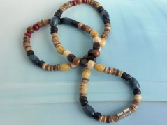 Náhrdelník s modrým achátem OCEANIA