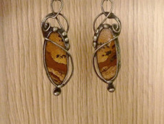 Náhrdelník s modrým achátem OCEANIA