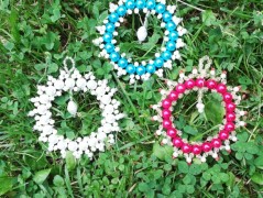 háčkovaná špička na vánoční stromek