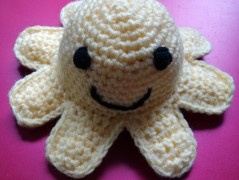 háčkovaná špička na vánoční stromek