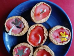 háčkovaná špička na vánoční stromek