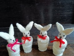 háčkovaná špička na vánoční stromek