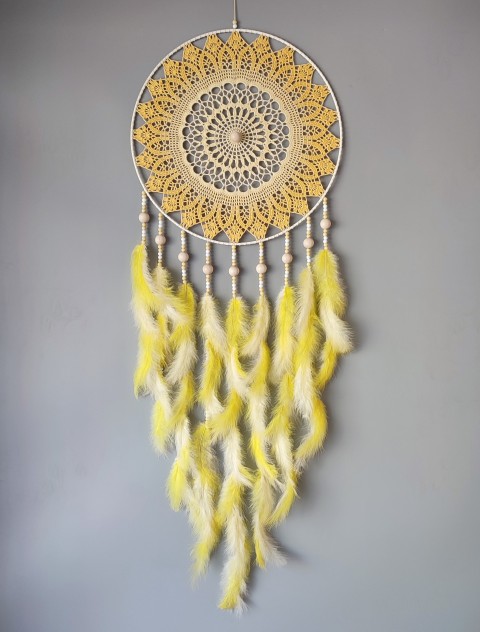 Lapač zlých snů  40 x 115 cm svatební sen lovec indián indiánský snění nad postel boho dream lapač dreamcatcher lovci lapač snů do ložnice lapače lapače snů do pracovny dreamcatchers 