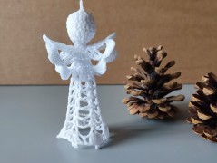 Scrunchie gumičky S na kartě - X.