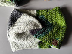 Scrunchie gumičky S na kartě - X.