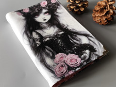 Scrunchie gumičky S na kartě - X.