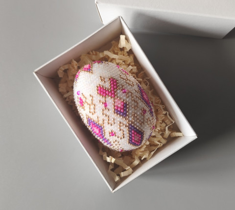 Velikonoční vajíčko - v krabičce jaro velikonoce vajíčka velikonoční vejce kraslice vajíčko výslužka svátky jara pomlázka hody 