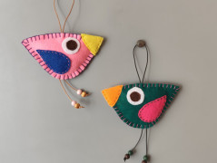 Scrunchie gumičky S na kartě - X.