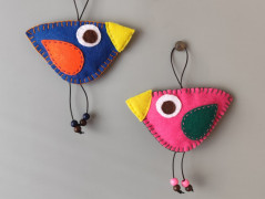 Scrunchie gumičky S na kartě - X.