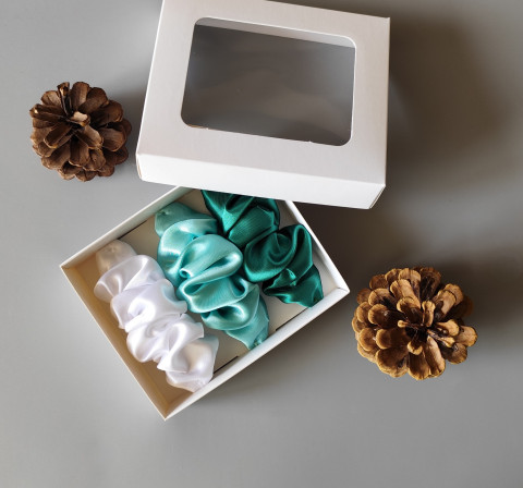 Dárková sada - spony do vlasů III. spona sponka sponky do vlasů spony scrunchies scrunchie 