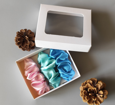 Dárková sada - spony do vlasů V. spona sponka sponky do vlasů spony scrunchies scrunchie 