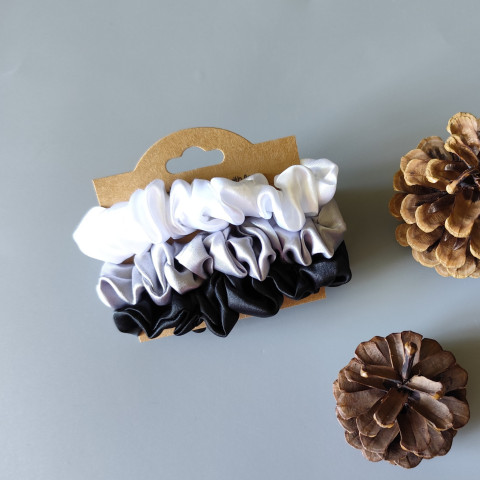 Scrunchie gumičky S na kartě - X. gumička gumičky do vlasů spony scrunchies scrunchie 