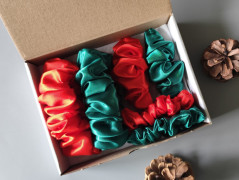 Scrunchie gumičky S na kartě - X.