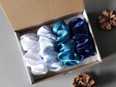 Scrunchie gumičky S na kartě - X.