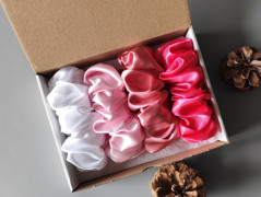 Scrunchie gumičky S na kartě - X.