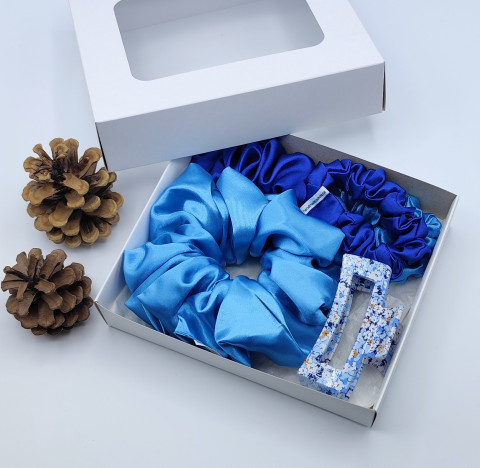Scrunchie - dárkový box IV. spona sponka sponky do vlasů spony scrunchies scrunchie 