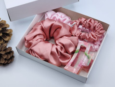 Scrunchie gumičky S na kartě - X.