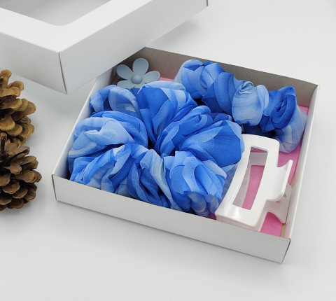 Scrunchie - dárkový box XVII. spona sponka sponky do vlasů spony scrunchies scrunchie 