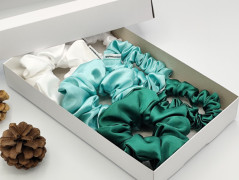 Scrunchie gumičky S na kartě - X.