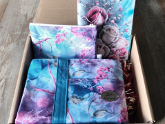 Scrunchie gumičky S na kartě - X.