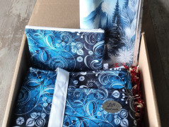 Scrunchie gumičky S na kartě - X.