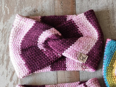 Scrunchie gumičky S na kartě - X.