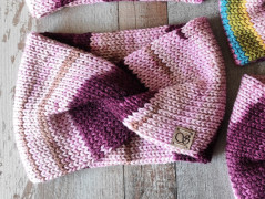 Scrunchie gumičky S na kartě - X.