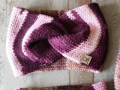 Scrunchie gumičky S na kartě - X.