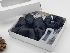 Scrunchie gumičky S na kartě - X.