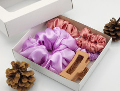 Scrunchie gumičky S na kartě - X.