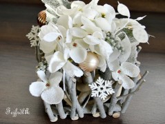 podzimní věneček s jelínkem..