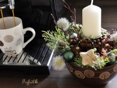 podzimní věneček s jelínkem..