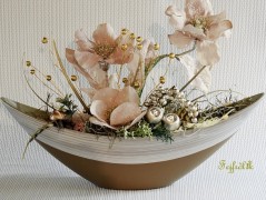 podzimní věneček s jelínkem..