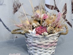 podzimní věneček s jelínkem..