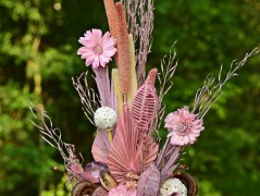 podzimní věneček s jelínkem..