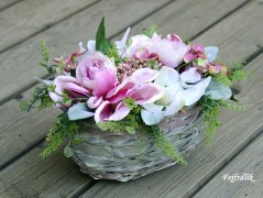 podzimní věneček s jelínkem..