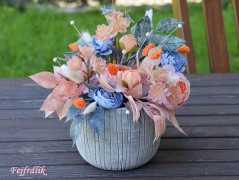 podzimní věneček s jelínkem..