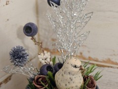 podzimní věneček s jelínkem..