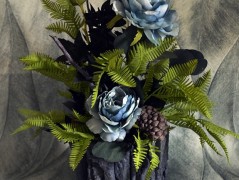 podzimní věneček s jelínkem..