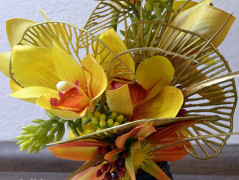 podzimní věneček s jelínkem..