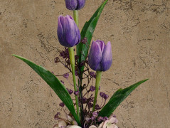 podzimní věneček s jelínkem..