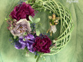 věnec ,,květinová víla ,,