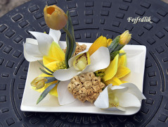 podzimní věneček s jelínkem..