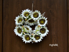 podzimní věneček s jelínkem..