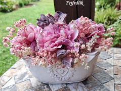 podzimní věneček s jelínkem..