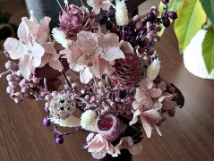 podzimní věneček s jelínkem..