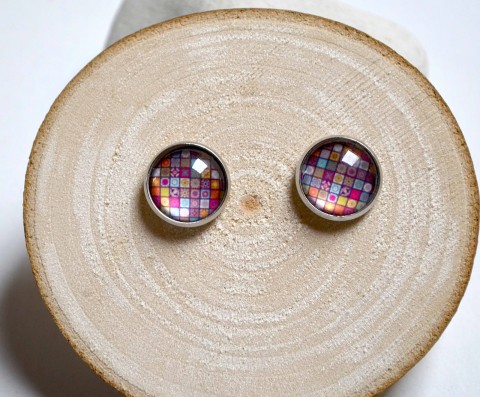 Stylovky - Paleta mandal... styl náušnice příroda pecky náušničky mandala klid napichovátka joga 