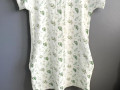 Dámské mušelin šaty lístky- S/M