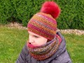 Souprava čepice a nákrčník