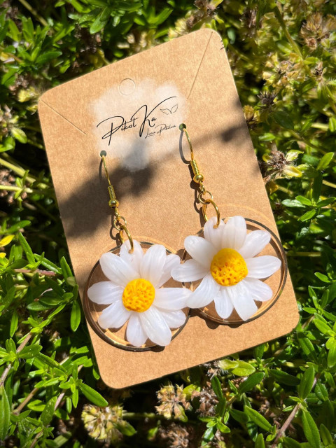 Náušnice Leontýnky | zlatý kruh 